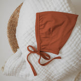 Bamboo Pixie Bonnet - Rust