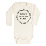 Daddy's Favorite Human - Bodysuit & Tee