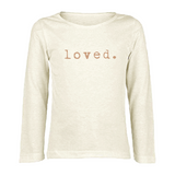 Loved - Bodysuit & Tee - Clay