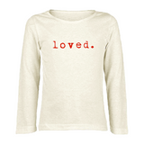 Loved - Red - Bodysuit & Tee