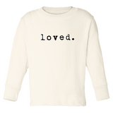 Loved - Bodysuit & Tee - Black