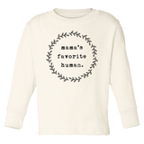 Mama's Favorite Human - Bodysuit & Tee