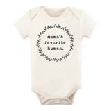 Mama's Favorite Human - Bodysuit & Tee