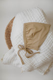 Bamboo Pixie Bonnet - Clay