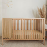 Organic Bamboo Crib Sheet - Clay